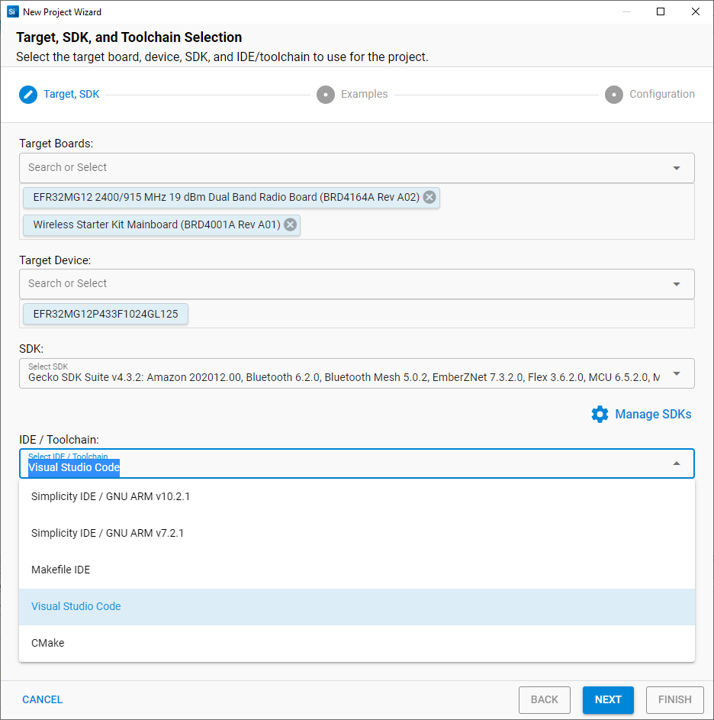 选择 VSCode新Prj生成器