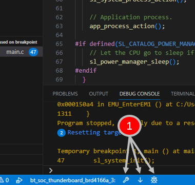 VS代码带状动作